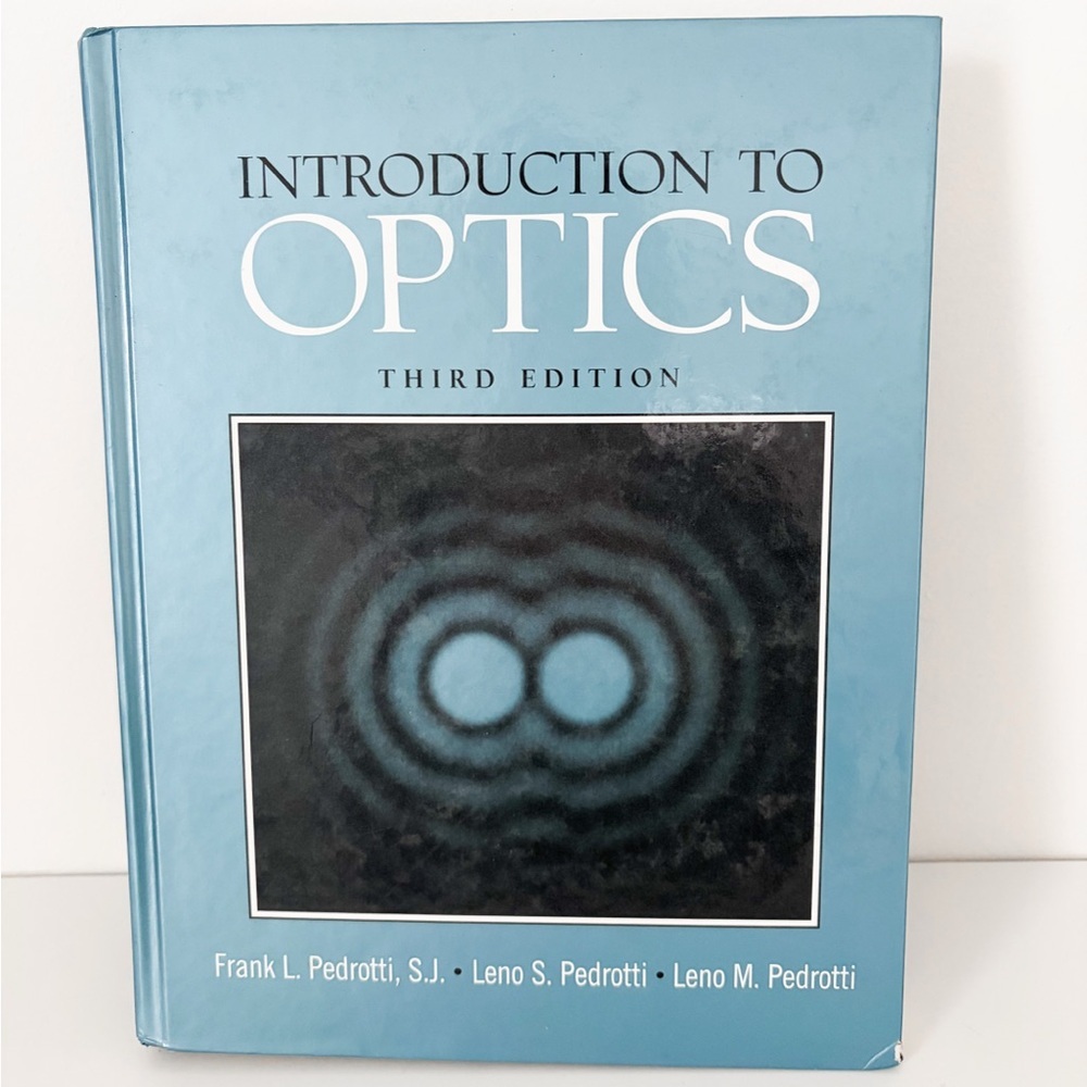 Introduction to Optics 3rd Edition Pedrotti Textbook
